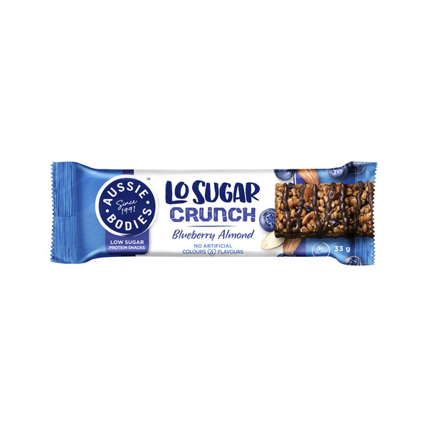 Aussie Bodies Lo Sugar  Crunch Blueberry Almond