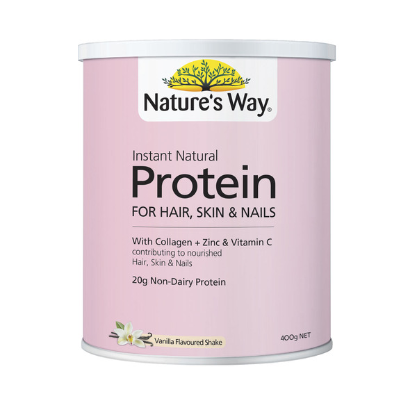 Calories in Nature's Way Instant Natural Protein hair Skin & Nails + Collagen