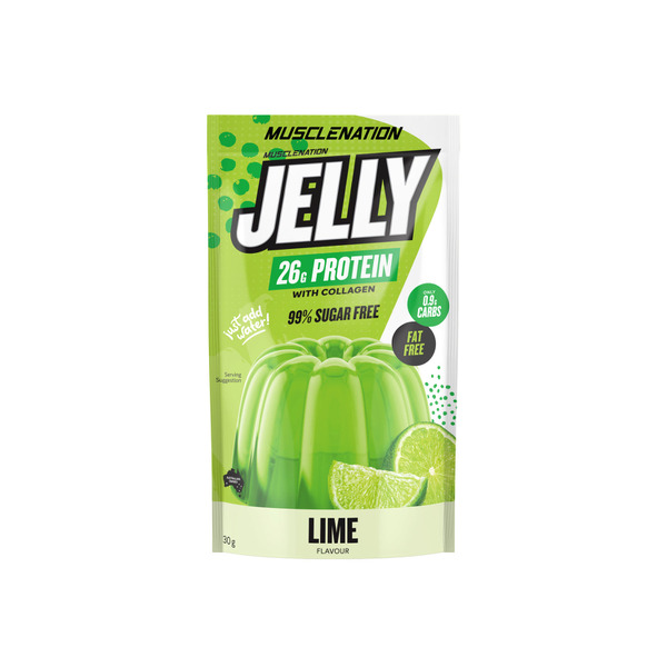 Muscle Nation Protein Jelly Powder Lime