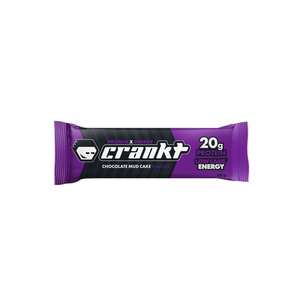 Crankt Protein + Energy Bar Chocolate Mudcake