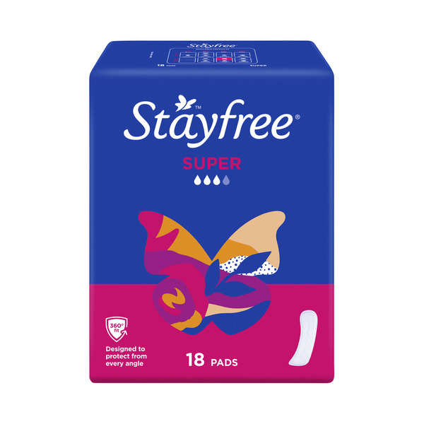 Stayfree Fast Absorbing Super Pads