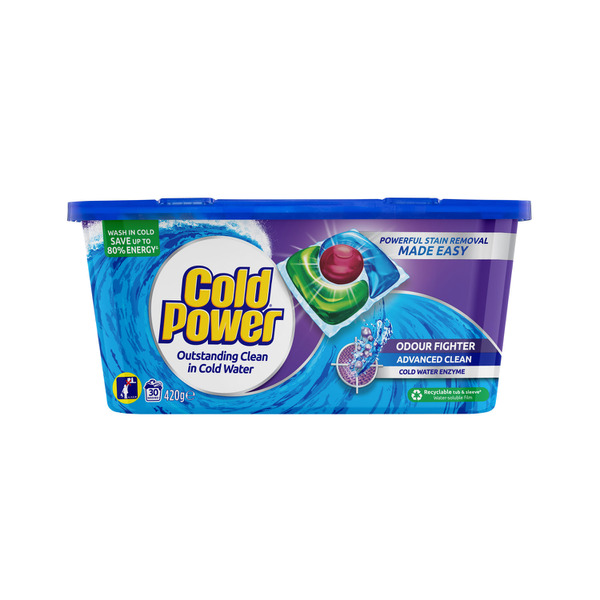 Cold Power Odour Eliminating Laundry Capsules