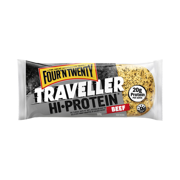 Four'N Twenty Traveller Hi Protein Beef Pie