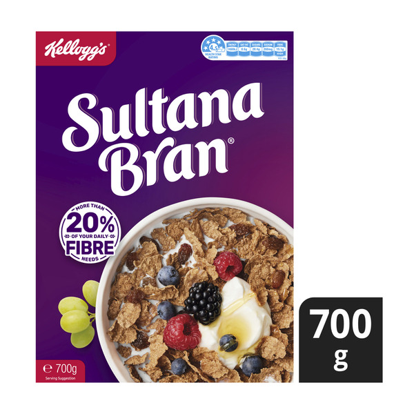 Kellogg's Sultana Bran High Fibre Breakfast Cereal
