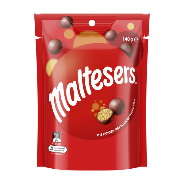 Maltesers Milk Chocolate Snack & Share Bag