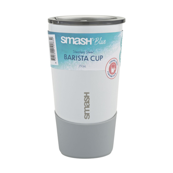 Smash Blue Stainless Steel Barista Cup 350mL