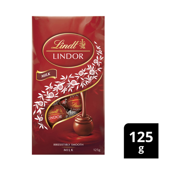 Lindt Lindor Milk Chocolate Bag