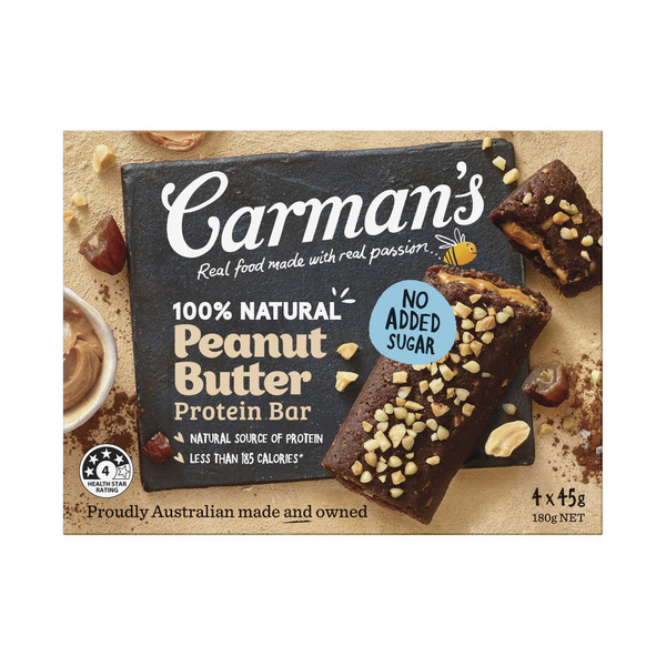 Carman's Protein Nut Butter Peanut Butter 180g