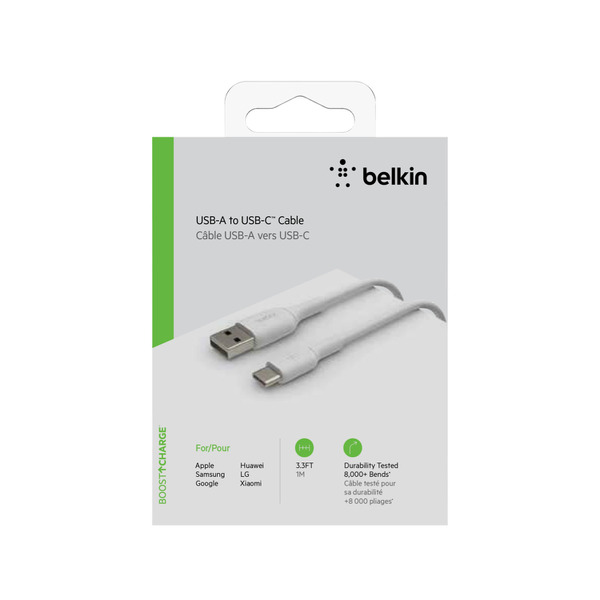 Boostcharge Usb A Usb C Cable 1m White