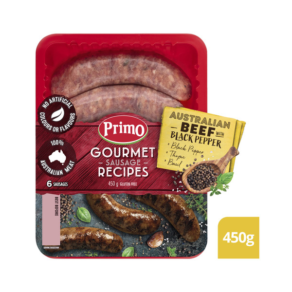 Primo Beef With Cracked Black Pepper | 450g