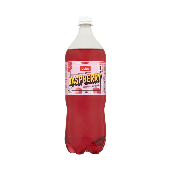 buy-coles-soft-drink-raspberry-1-25l-coles