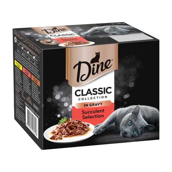 Dine Classic Collection Pouch Cat Food Succulent Selection In Jelly 12x85g