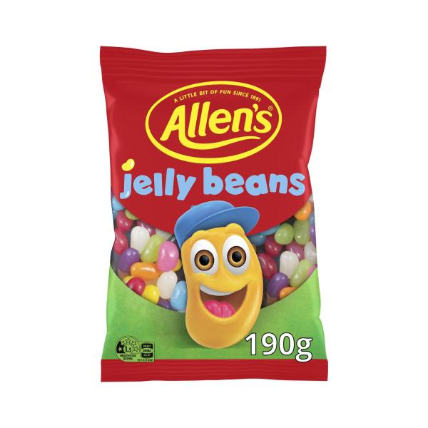 Allen's Lollies Jelly Beans Vegan Friendly