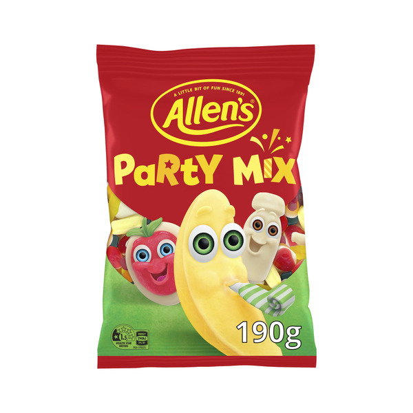 Buy Allen's Lollies Party Mix Lolly Bag 190g | Coles