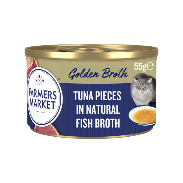 Cat food outlet broth