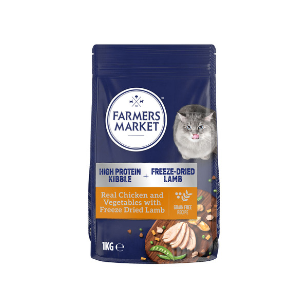 Buy Farmers Market Dry Cat Food Real Chicken Turkey Vegetables