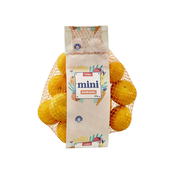 Coles Mini Pack Mandarins | 850g