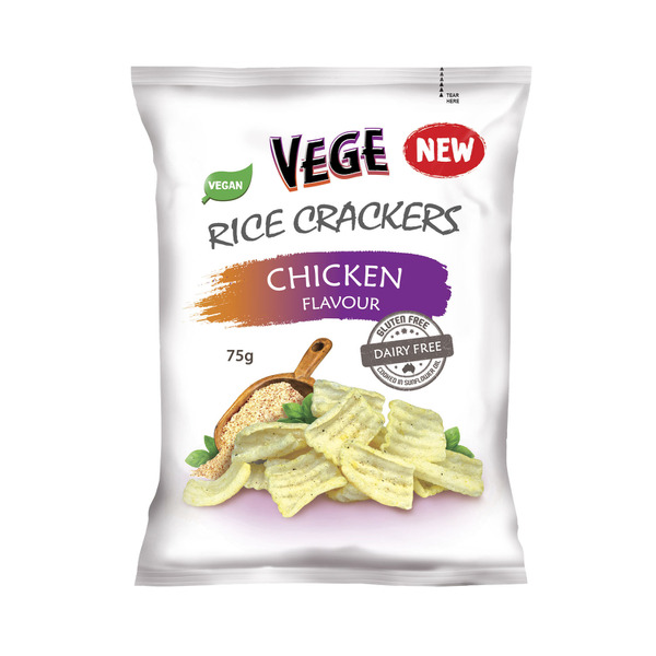 Vege Rice Crackers Chicken Flavour