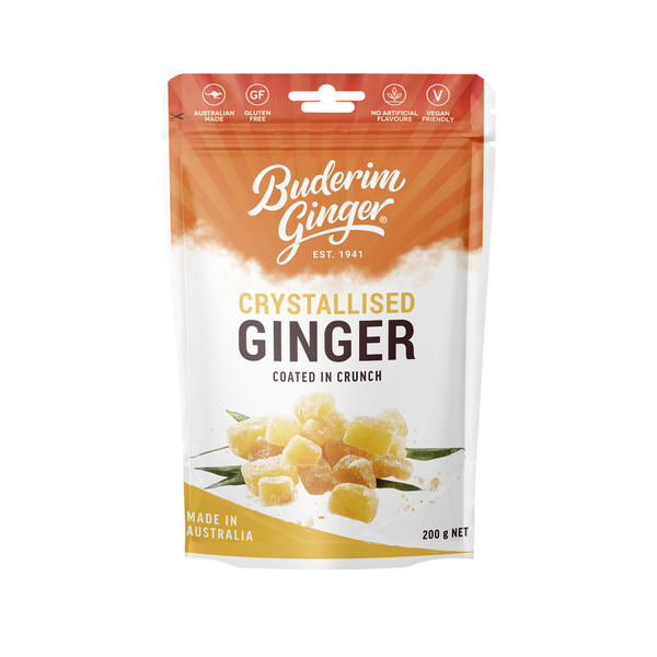 Calories in Buderim Ginger Crystallised Ginger