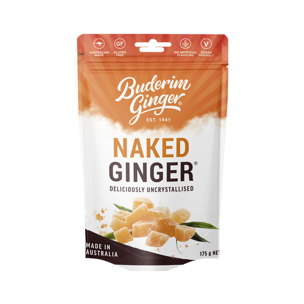 Calories in Buderim Ginger Naked Ginger