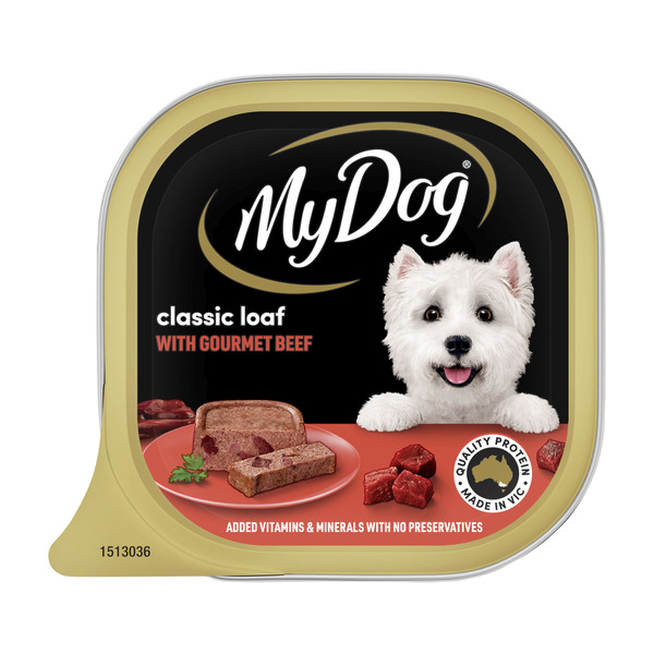 My Dog Classic Loaf With Gourmet Beef Tray Adult Wet Dog Food | 100g
