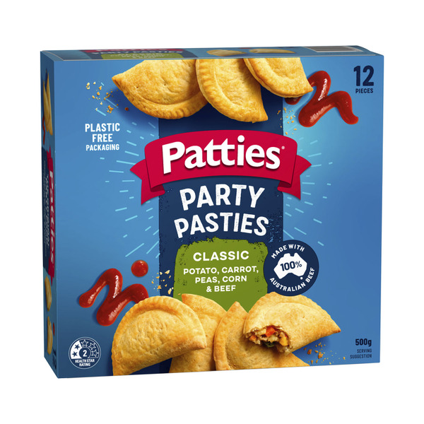 Patties Frozen Party Pasties 12 pack