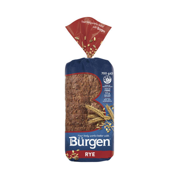 Buy Burgen Traditional Rye Bread 700g Coles