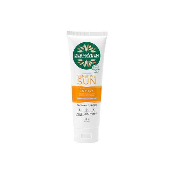 Dermaveen Sensitive Sunscreen SPF50+ 100g