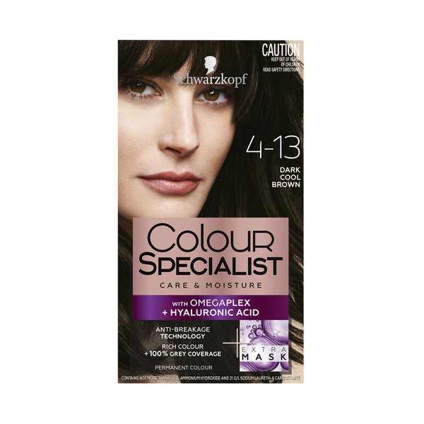 Buy Schwarzkopf Colour Specialist 4-13 Dark Cool Brown 1 pack | Coles
