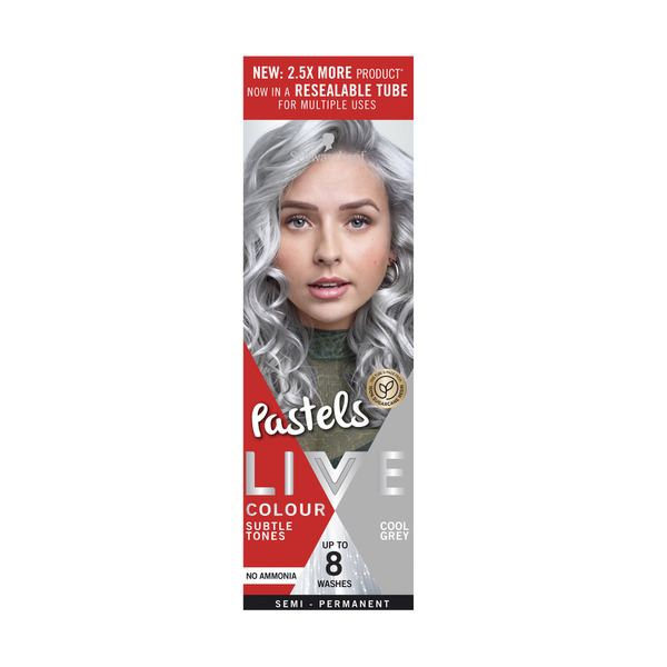 Schwarzkopf Live Colour Pastels Cool Grey 75mL