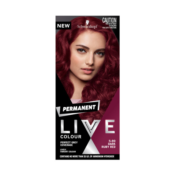 Schwarzkopf Live Colour Permanent 5.89 Dark Ruby Red