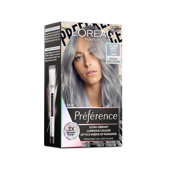 L'Oreal Preference Vivids 10.112 Silver Grey 1 pack