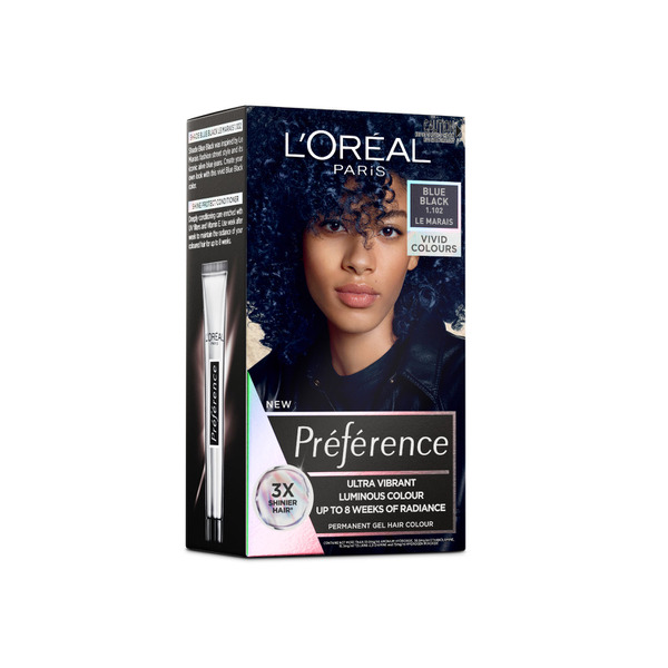 L'Oreal Preference Vivids 1.102 Blue Black 1 pack