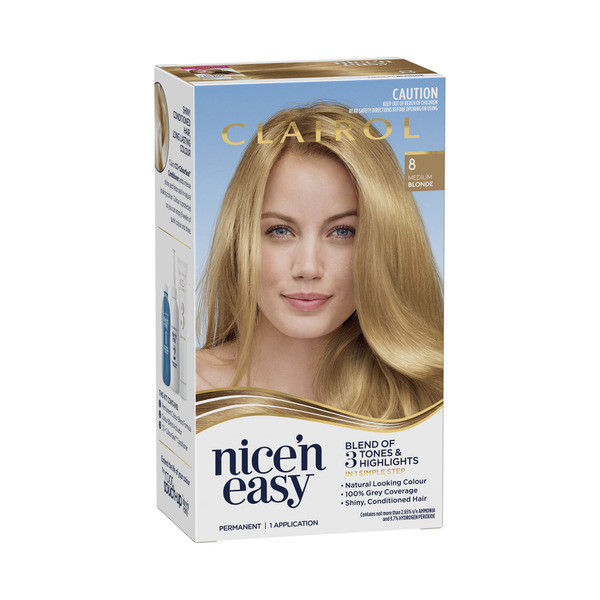 Clairol Nice'N Easy 8 Medium Blonde