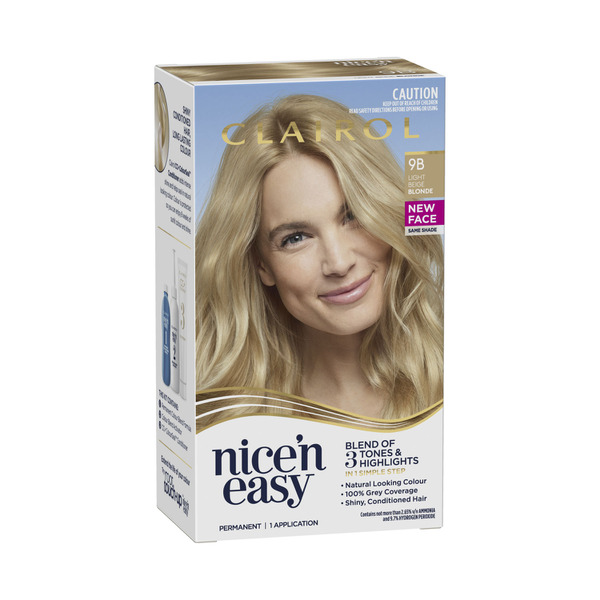 Clairol Nice'N Easy 9B Light Beige Blonde