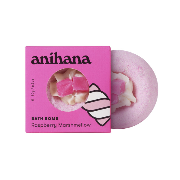 Anihana Bath Bomb Melt Raspberry Marshmallow
