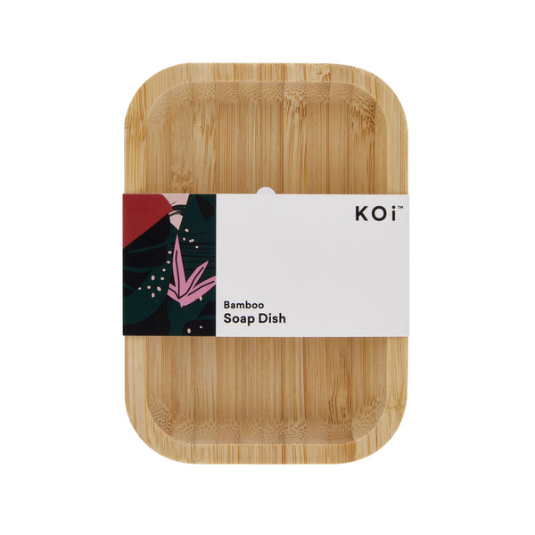 KOi Soap Dish Bamboo