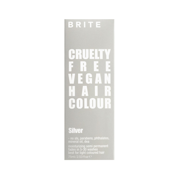 Brite Semi Permanent Silver Hair Colour