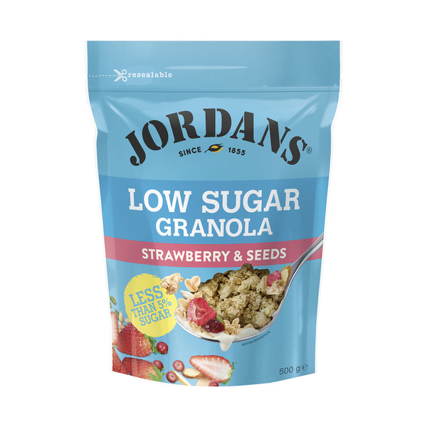 Jordans Granola Low Sugar Strawberry & Seeds