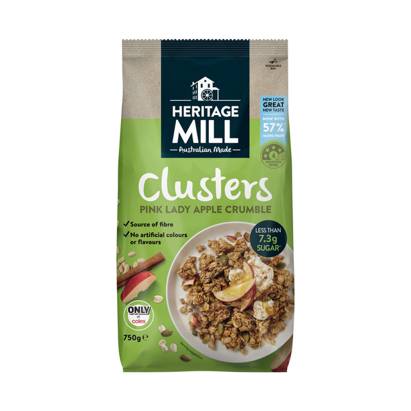 Clusters Apple Crumble