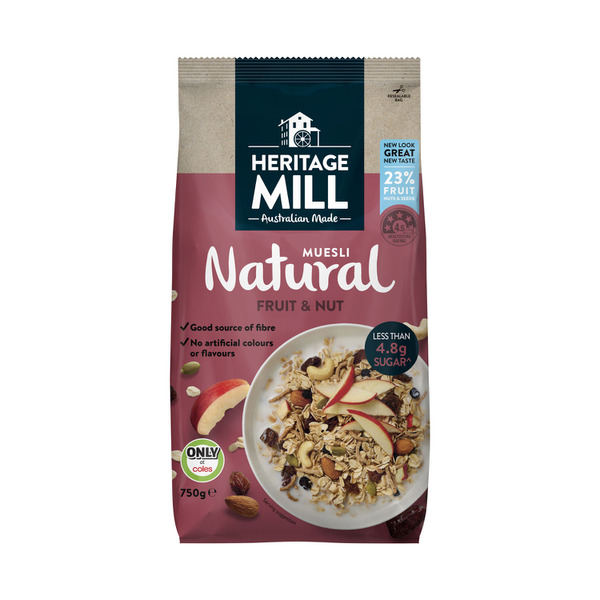 Heritage Mill Muesli Fruit & Nut