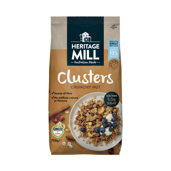 Heritage Mill Clusters Crunchy Nut