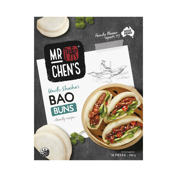 Calories in Mr Chen's Bao Buns