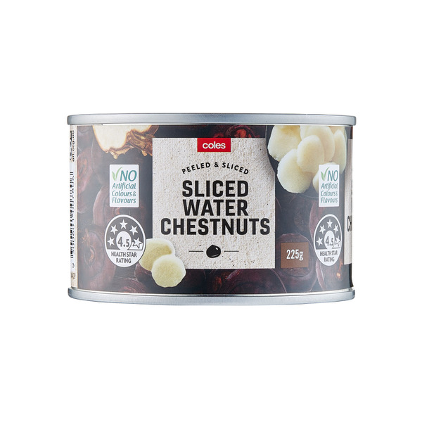 Buy Coles Water Chestnuts Sliced 225g Coles