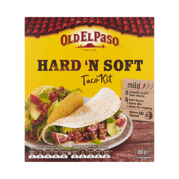 Old El Paso Hard N Soft Taco Kit Mexican Style