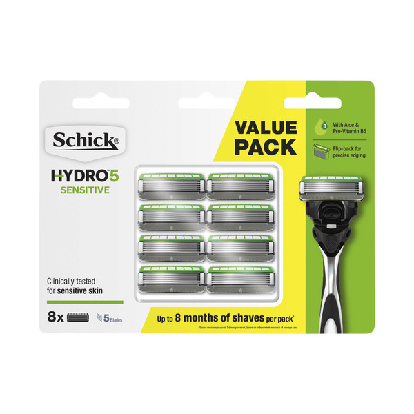 Schick Hydro 5 Sensitive Razor Blades Refills