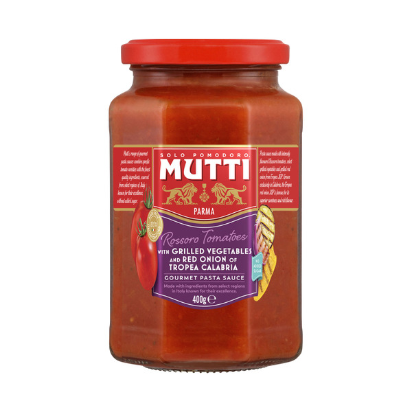 Buy Mutti Pasta Sauce Rossoro Tomatoes & Grilled Vegetables 400g | Coles