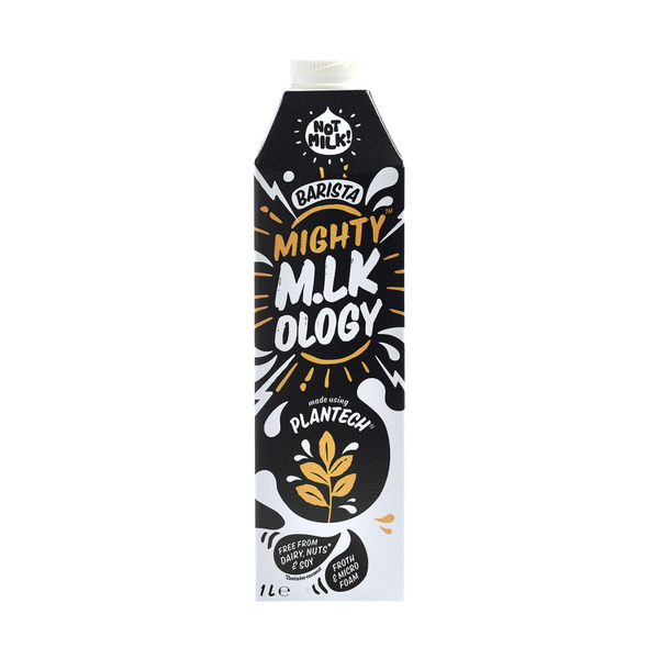 Buy Mighty Milkology Barista Dairy Free Oat Milk Alternative 1L