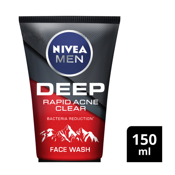 Nivea Men Face Wash Deep Rapid Acne Clear