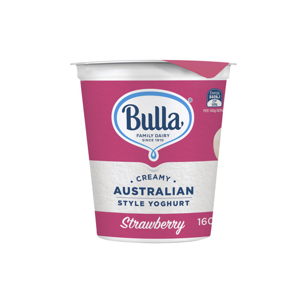 Bulla Creamy Australian Style Yoghurt
